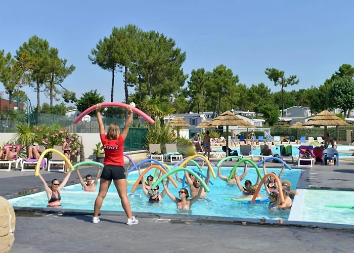 Camping Mobil-home 4 Pers à Avec Terrasse - Api-1-52-1456 Saint-Jean-de-Monts